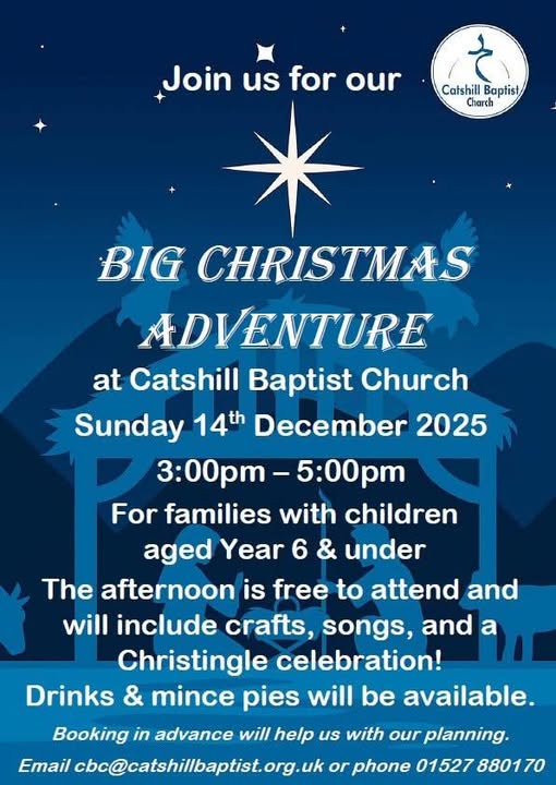 Catshill Baptist Church - Big Christmas Adventure